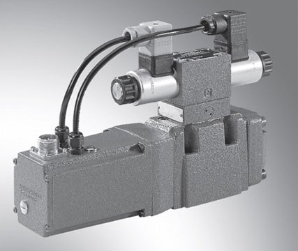 Proportional directional valves, pilot operated, with integral electronics 